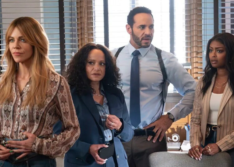 Morgan, Soto, Karadec and Daphne in High Potential Season 2.