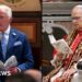 Historic moment King Charles prays alongside Pope Leo