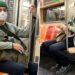 Hollywood movie star goes incognito as he rides NYC subway