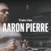 aaron pierre. hoodie, sweatpants, and sneakers by new balance.