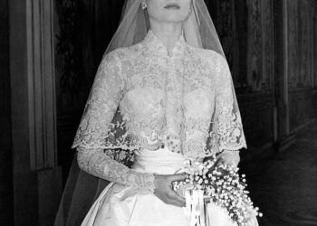 On April 18, 1956, Grace Kelly married Prince Rainier III of Monaco at Saint Nicholas Cathedral, in what has since become the definitive princess bride moment