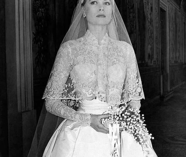 On April 18, 1956, Grace Kelly married Prince Rainier III of Monaco at Saint Nicholas Cathedral, in what has since become the definitive princess bride moment