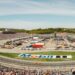 The NASCAR Cup Series field races on “The Magic Mile” in front of a sold-out New Hampshire Motor Speedway crowd on Sunday, Sept. 21, 2025.