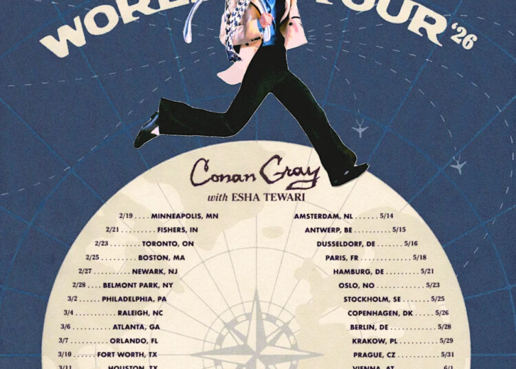 Conan Gray 2026 World Tour Dates