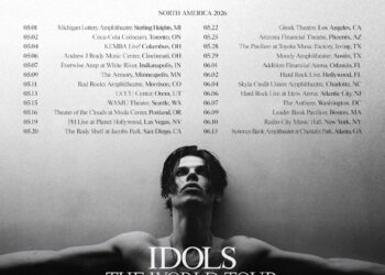 Yungblud's North American tour begins in May 2026.