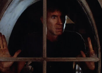 Anthony Perkins's Norman Bates stuck in the attic in Psycho II (1983). .