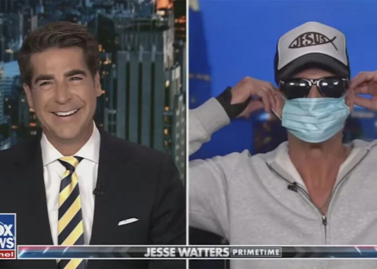 Fox News Jesse Watters and Kid Rock on 'Jesse Watters Primetime'