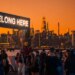 Sunset at We Belong Here festival