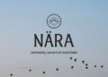 A logo that says Nara community, concerts and record label above flying birds