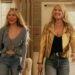 L to R Michelle Randolph as Ainsley Norris and Ali Larter as Angela Norris smiling and walking. .