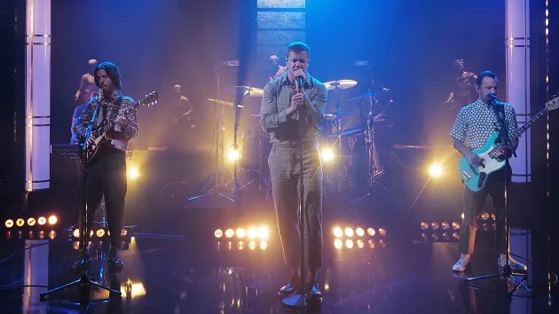 Imagine Dragons on 'Jimmy Kimmel Live!' (ABC/Randy Holmes)