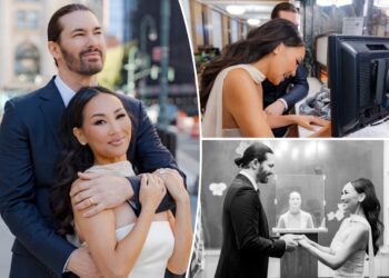 Inside Dorothy Wang's intimate NYC courthouse wedding before lavish Italian nuptials