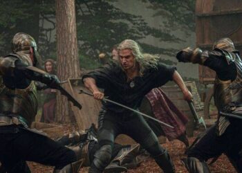 Henry Cavill as Geralt in The Witcher
