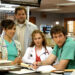 Laura Ceron, Abraham Benrubi, Jillian Bach, Noah Wyle, ER, 2004