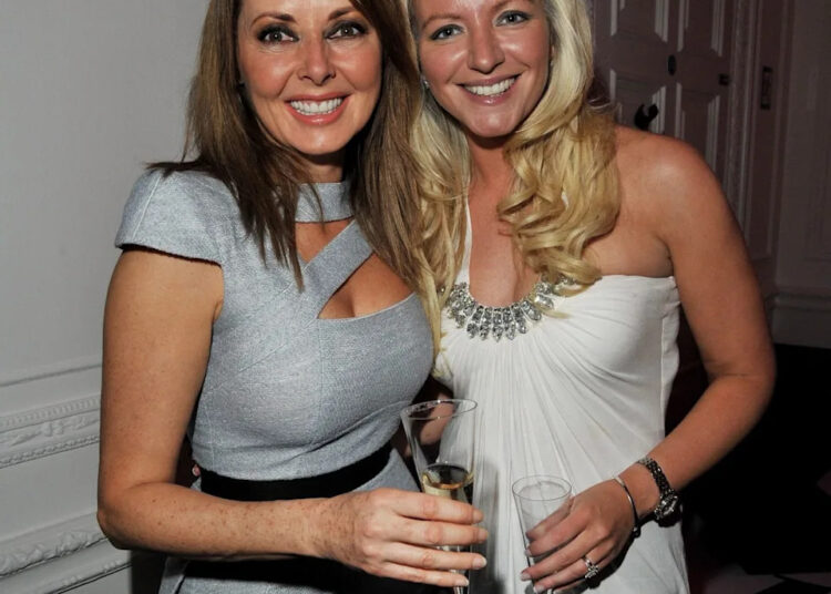 Carol Vorderman and Lady Mone