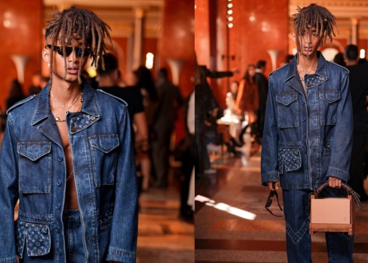 Jaden Smith Brings Childhood-inspired Louis Vuitton Bag to Paris