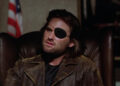 Snake Plissken glowering in Escape from New York