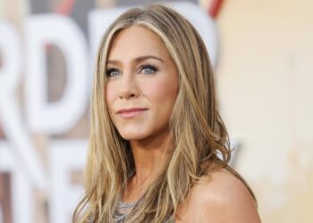 Jennifer Aniston at the "Murder Mystery 2" premiere on March 28, 2023 in Los Angeles.