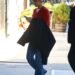Jennifer Lawrence was spotted in NYC looking every bit a French girl in a red sweater, jeans, and loafers
