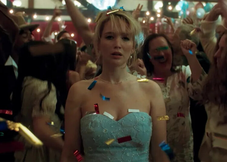 Jennifer Lawrence in Lynne Ramsay's 'Die My Love' (Mubi)