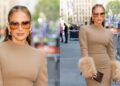 Jennifer Lopez Embraces Fall Tones in Harith Hashim Look in NYC