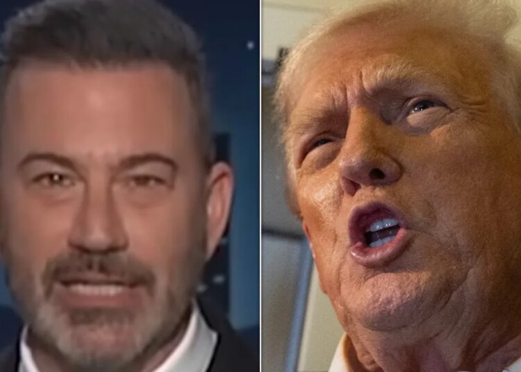 Jimmy Kimmel Taunts Trump With A Live TV Challenge