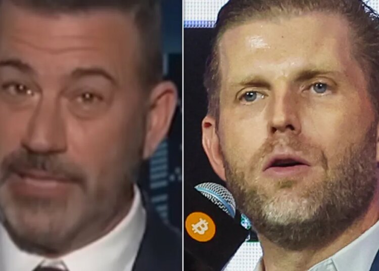 Jimmy Kimmel Trashes Eric Trump’s New Memoir With Perfectly Crude Title Twist