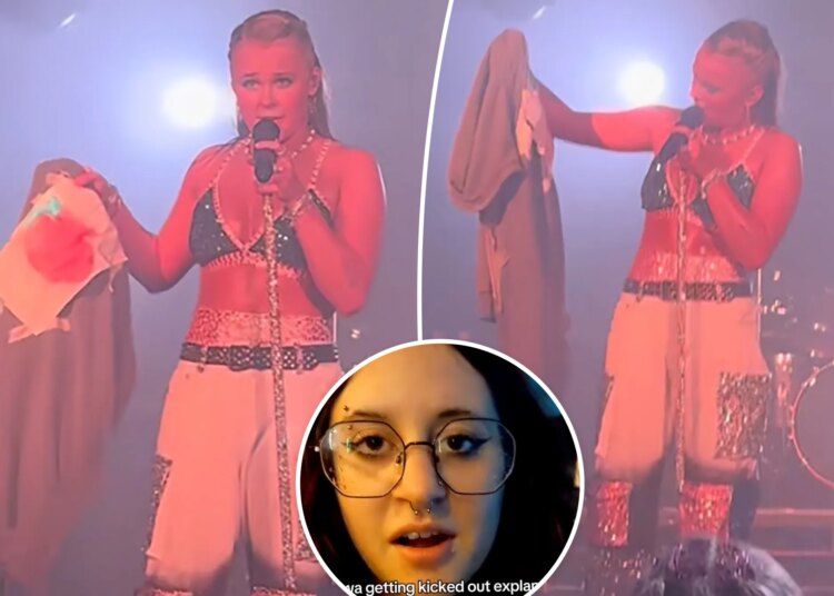 JoJo Siwa fan speaks out after being kicked out of concert for hoodie