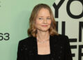 Jodie Foster attends the red carpet for "A Private Life" during the 63rd New York Film Festival on Oct. 5, 2025, in New York City.
