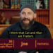 Joe Marler correctly sussed out who the Traitors are, during the penultimate episode of ‘The Celebrity Traitors’ (BBC)