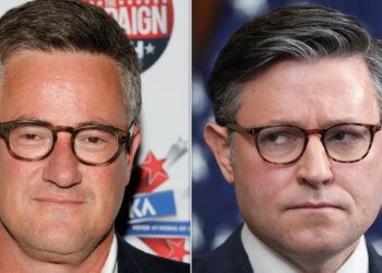 Joe Scarborough Rips Rep. Mike Johnson's Handling Of Shutdow