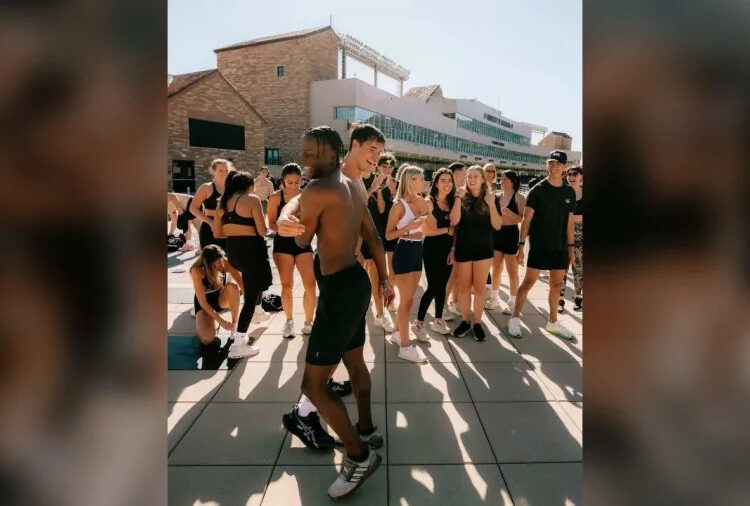EDM producer John Summit met with fans for a workout ahead of a massive show at the University of Colorado Boulder’s Folsom Field in October 2025.