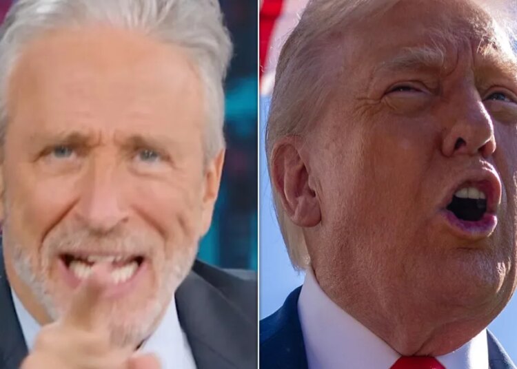 Jon Stewart Calls 'Bulls**t' On Outrageous New Claim About Trump