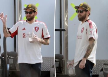 Jonah Hill flaunts his thinnest physique yet on set of new film