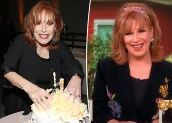 Joy Behar jokes her 'holes are dried up' as she celebrates 83rd birthday on 'The View'