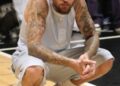 Justin Bieber Shows Off Muscles and Array of Tattoos in SKYLRK Jersey During Basketball Game – Star Magazine