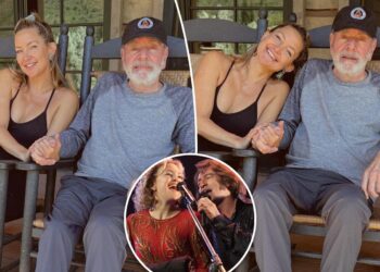 Kate Hudson reveals rare photos of Neil Diamond, 84, for ‘Song Sung Blue’ prep