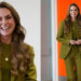Kate Middleton Goes Green in Victoria Beckham Power Suit for Royal Engagement in Oxford