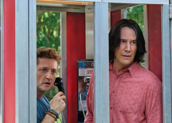 Alex Winter and Keanu Reeves in 2020’s (AP)