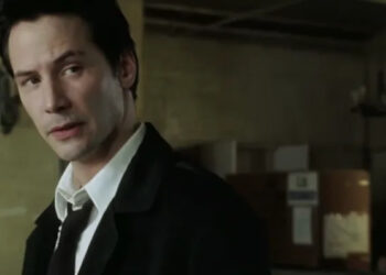 Keanu Reeves in ‘Constantine’ (Warner Bros)