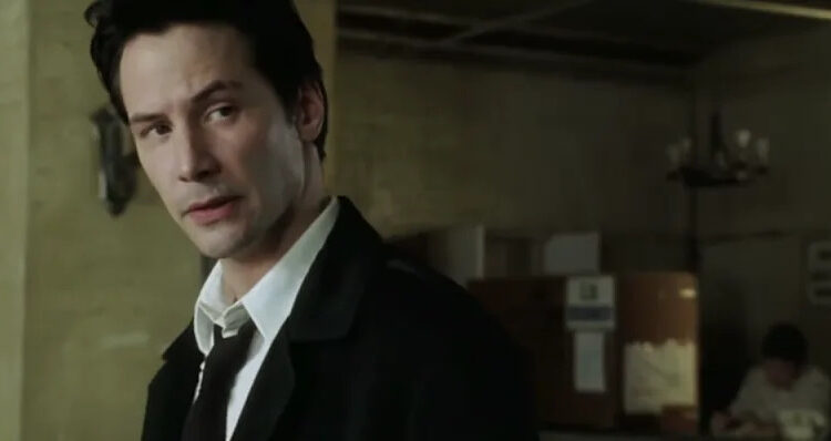 Keanu Reeves in ‘Constantine’ (Warner Bros)