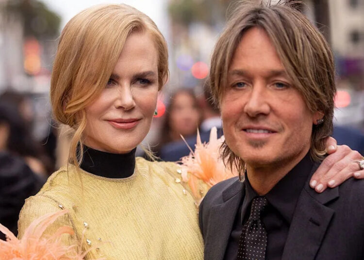 Nicole Kidman and Keith Urban at premiere