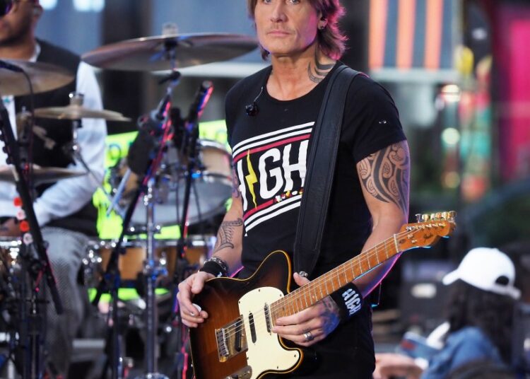 Keith Urban performs on NBC's "Today"