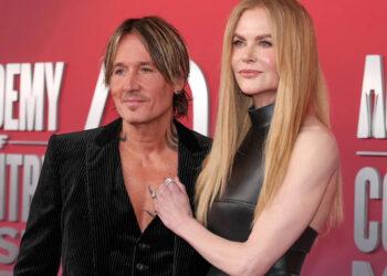 Keith Urban, Nicole Kidman at the 60th Academy Of Country Music Awards held at the Ford Center at The Star on May 08, 2025 in Frisco, Texas.