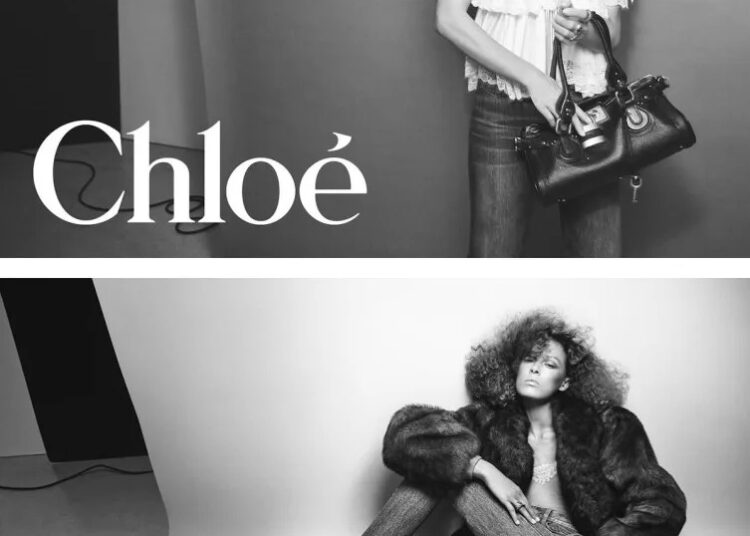 Chloé 'Paddington' Handbags 2025 : Kendall Jenner, Aimee Lou Wood, Anna, Prinnie Scott & Jacqui Hooper by David Sims