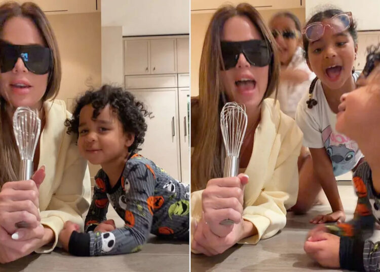 Khloé Kardashian Films Adorable Home Music Video with Kids Tatum and True and Niece Dream