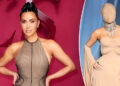 Kim Kardashian with carious red carpet looks.