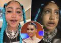 Kim Kardashian defends daughter North West's fake face tattoos, piercings