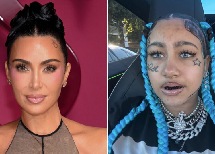Kim Kardashian’s Daughter North West Dons Fake Piercing and Tattoos Amid Criticism Over Bold Style – Globe Magazine