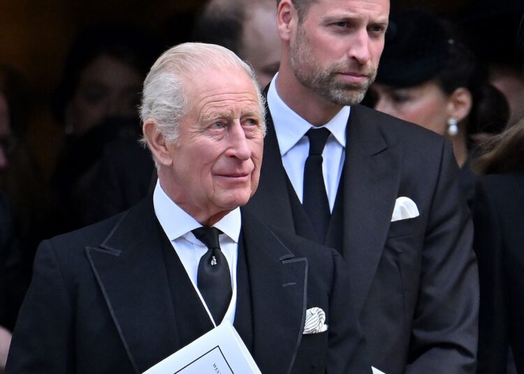 King Charles III & Prince William Rare Public Appearance